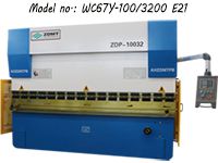 ZDP-10032 (WC67Y-100/3200) Metal Sheet Bending Machine