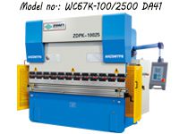 CNC Metal Sheet Bending Machine ZDPK-10025 (WC67K-100/2500)